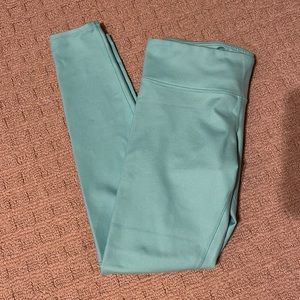 Alo turquoise yoga pants size large
